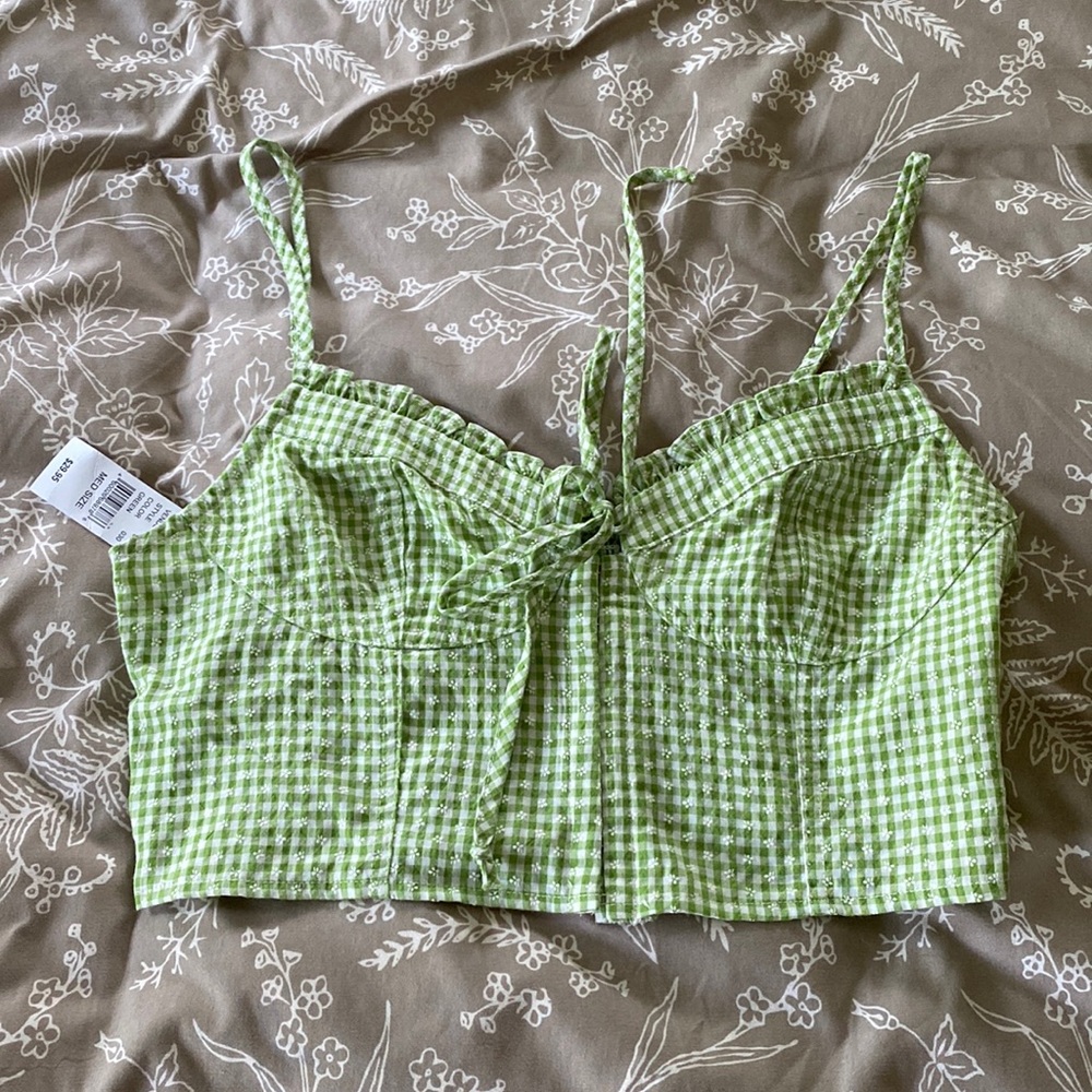 Pacsun Green Blouse Size M, Never Worn